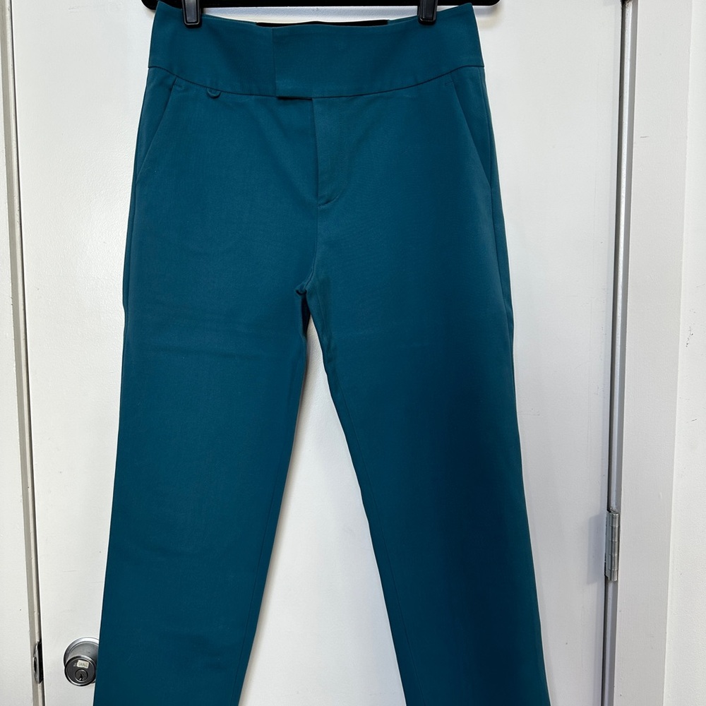 Argent Flex Waist Trouser in Deep Teal